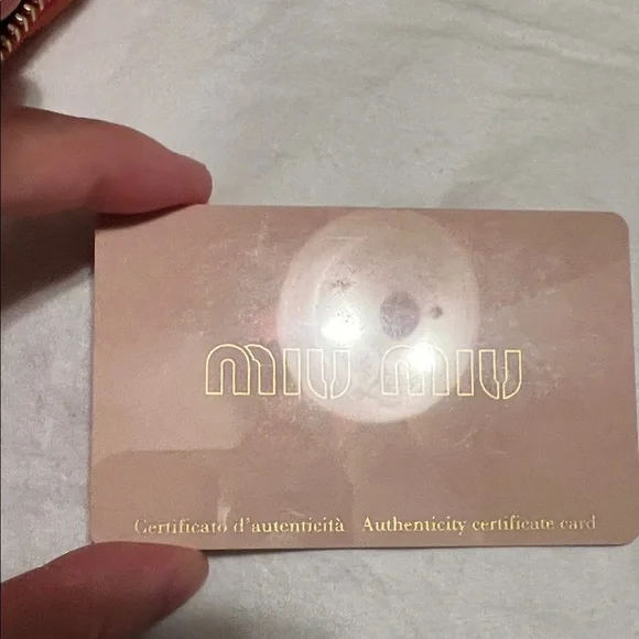 Authentic Miu Miu Coral Quilted Leather Long Wallet - Picture 5 of 11